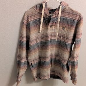 VISSLA Multicolor Striped Hoodie